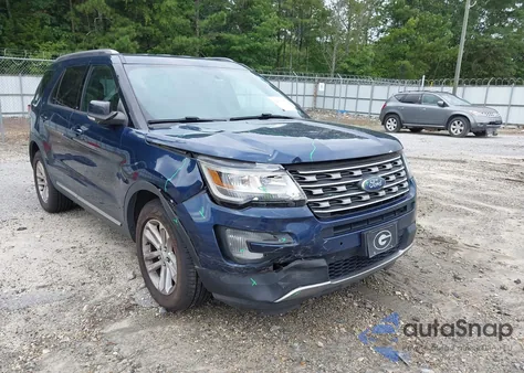 2017 Ford Explorer Xlt z USA, uszkodzony, nr VIN 1FM5K7D86HGD62194